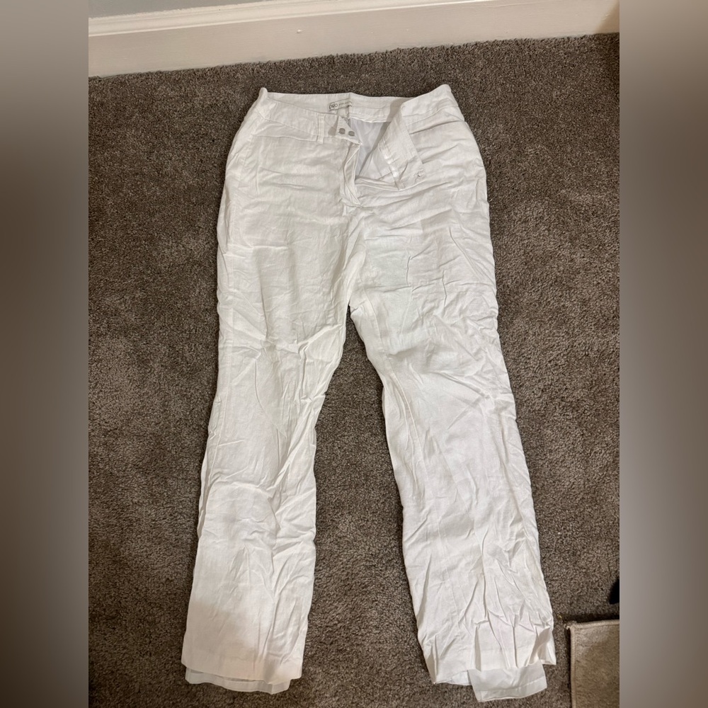 Cato Crisp White Trousers